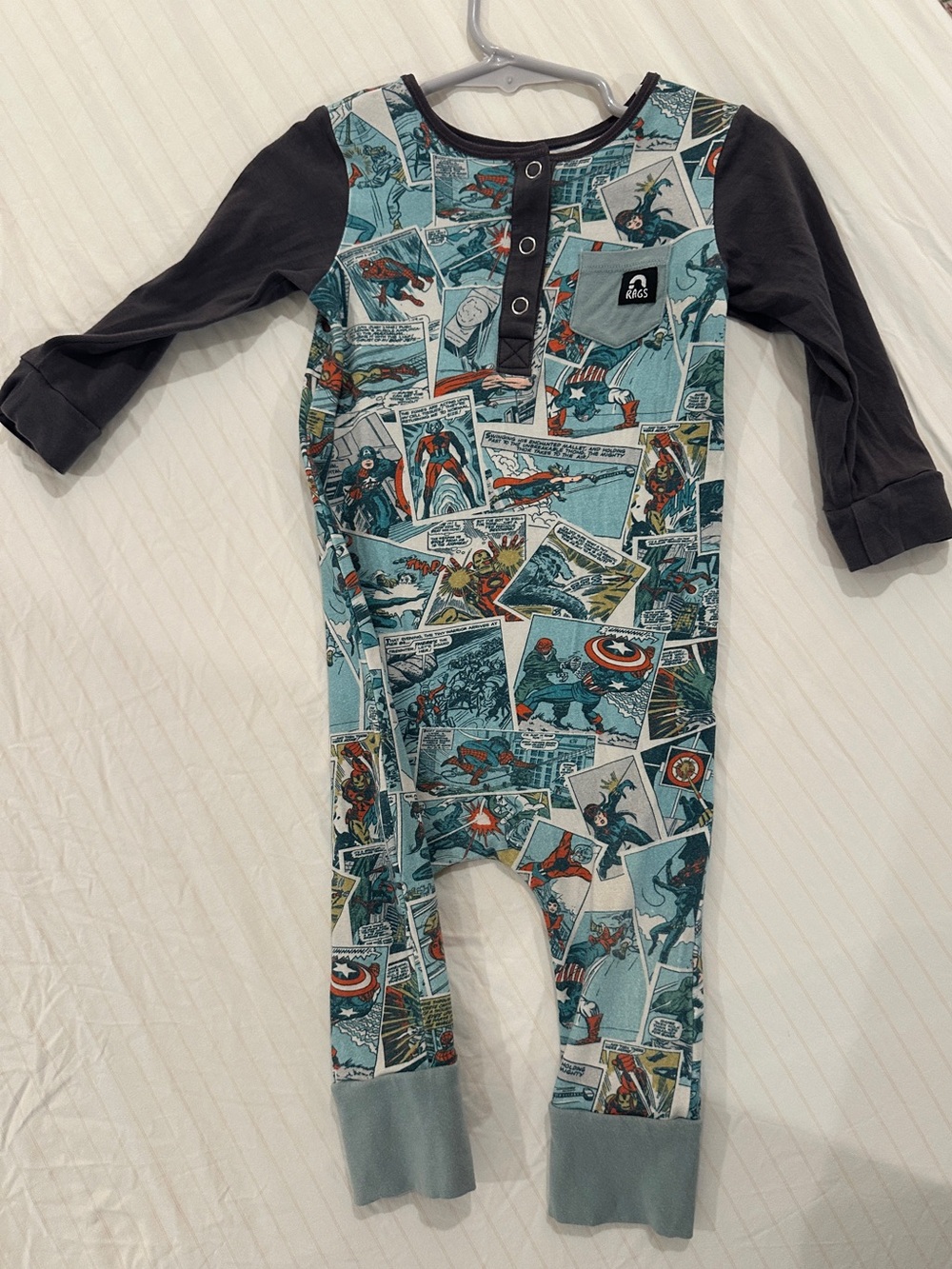 RAGS Marvel romper 12-18 months